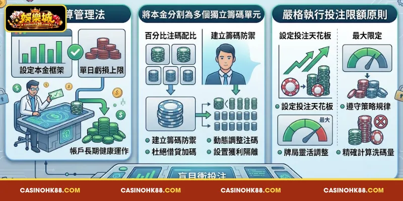 分享 高效 且 嚴謹 的 娛樂城資金控管策略
