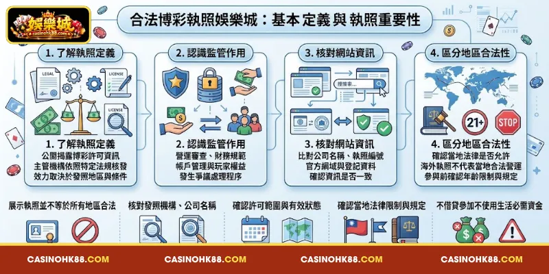 合法博彩執照娛樂城 的 核心 概念、許可 條件 與 執照 價值