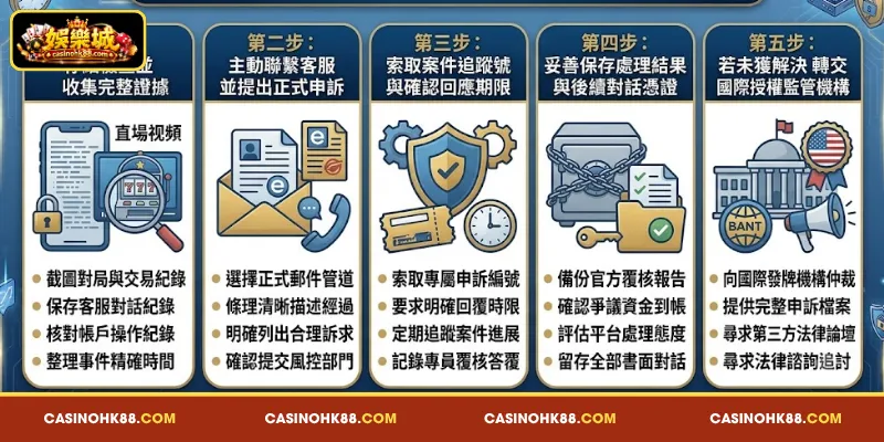 娛樂城作弊檢舉與投訴 詳細 且 易於 執行 的 指南
