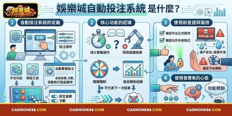 娛樂城自動投注系統 的 定義 與 基本 介紹