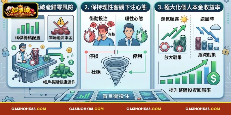 深入 瞭解 娛樂城資金控管策略 的 核心 益處