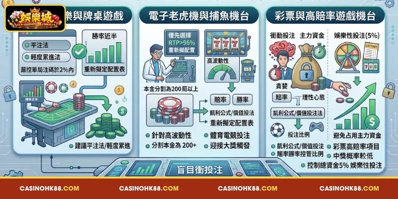 線上 娛樂城 各類 遊戲 的 資金 管理 實戰 技巧