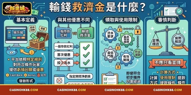 輸錢 救濟金 的 定義 與 基本 概念 是 什麼？